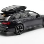 Audi RS6 C8 Avant Mythos Μαύρο Με Carbon Οροφή Έκδοση Ασίας GT Spirit 1:18
