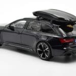 Audi RS6 C8 Avant Mythos Μαύρο Με Carbon Οροφή Έκδοση Ασίας GT Spirit 1:18