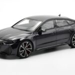 Audi RS7 C8 Sportback Mythos Μαύρο Έκδοση Ασίας GT Spirit 1:18