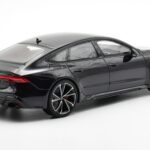 Audi RS7 C8 Sportback Mythos Μαύρο Έκδοση Ασίας GT Spirit 1:18