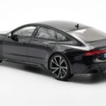 Audi RS7 C8 Sportback Mythos Μαύρο Έκδοση Ασίας GT Spirit 1:18
