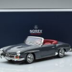 Mercedes 190 SL W121 Roadster Γκρι Norev 1:18