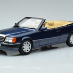 Mercedes 300 CE-24 A124 Κάμπριο Nautical Blue Περιορισμένη Έκδοση Norev 1:18