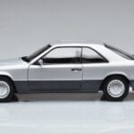 Mercedes 300 CE-24 C124 Κουπέ Ασημί Norev 1:18