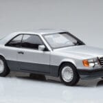 Mercedes 300 CE-24 C124 Κουπέ Ασημί Norev 1:18