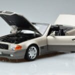Mercedes 500 SL R129 Ασημί Καπνιστό Norev 1:18
