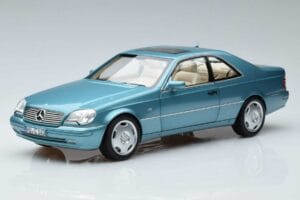 Mercedes CL600 C140 Μπλε Μεταλλικό Norev 1:18 183448 Μέταλλο
