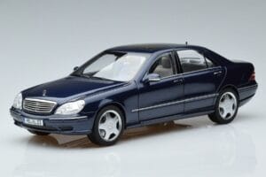 Mercedes AMG S55 W220 Sedan Ble Norev 1:18 183817 Μέταλλο
