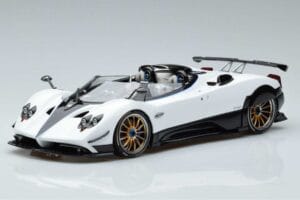Pagani Zonda HP Barchetta Ανθρακονήματα Λευκό LCD 1:18 LCD18009 WH Μέταλλο