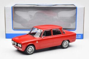 Alfa Romeo Giulia Nuova Super Κόκκινο Custom Wheels MCG 1:18 MCG18333 Μέταλλο - εικόνα 6 από 6