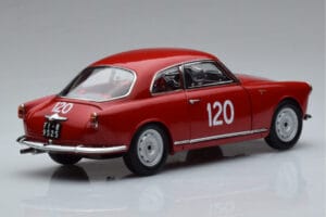 Alfa Romeo Giulietta SV #120 Mille Miglia 1956 Kyosho 1:18 08957A Μέταλλο - εικόνα 3 από 9