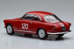 Alfa Romeo Giulietta SV #120 Mille Miglia 1956 Kyosho 1:18 08957A Μέταλλο - εικόνα 6 από 9
