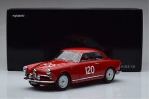 Alfa Romeo Giulietta SV #120 Mille Miglia 1956 Kyosho 1:18 08957A Μέταλλο - εικόνα 9 από 9