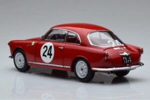 Alfa Romeo Giulietta SV #24 Targa Florio 1958 Kyosho 1:18 08957B Μέταλλο - εικόνα 6 από 9