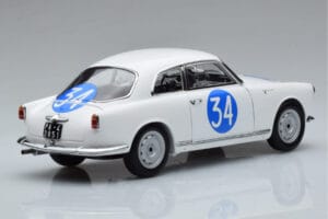 Alfa Romeo Giulietta SV #34 Targa Florio 1960 Kyosho 1:18 08957C Μέταλλο - εικόνα 3 από 9