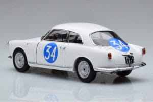 Alfa Romeo Giulietta SV #34 Targa Florio 1960 Kyosho 1:18 08957C Μέταλλο - εικόνα 6 από 9