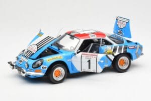 Alpine A110 1600S #1 Nicolas / Vial Winner Tour de Corse 1973 Kyosho 1:18 08485A Μέταλλο - εικόνα 2 από 8