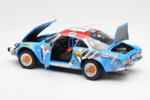 Alpine A110 1600S #1 Nicolas / Vial Winner Tour de Corse 1973 Kyosho 1:18 08485A Μέταλλο - εικόνα 5 από 8