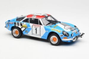 Alpine A110 1600S #1 Nicolas / Vial Winner Tour de Corse 1973 Kyosho 1:18 08485A Μέταλλο - εικόνα 6 από 8