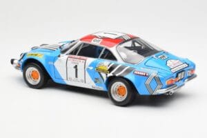 Alpine A110 1600S #1 Nicolas / Vial Winner Tour de Corse 1973 Kyosho 1:18 08485A Μέταλλο - εικόνα 7 από 8