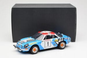 Alpine A110 1600S #1 Nicolas / Vial Winner Tour de Corse 1973 Kyosho 1:18 08485A Μέταλλο - εικόνα 8 από 8