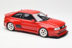Audi 80 B4 Coupe Prior Design RS2 Κόκκινο Otto 1:18 OT1068 Ρητίνη - εικόνα 4 από 6