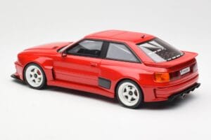 Audi 80 B4 Coupe Prior Design RS2 Κόκκινο Otto 1:18 OT1068 Ρητίνη - εικόνα 5 από 6
