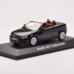 Audi A3 8P Καμπριολέ Μαύρο Minichamps 1:43 - image 2 of 4