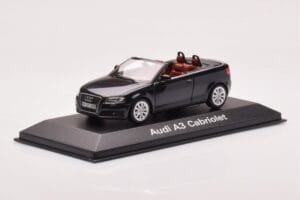 Audi A3 8P Καμπριολέ Μαύρο Minichamps 1:43 5010803333 Μέταλλο - εικόνα 2 από 4