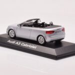 Audi A3 8P Καμπριολέ Ασημί Minichamps 1:43 - image 3 of 4