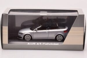 Audi A3 8P Καμπριολέ Ασημί Minichamps 1:43 5010803323 Μέταλλο - εικόνα 4 από 4