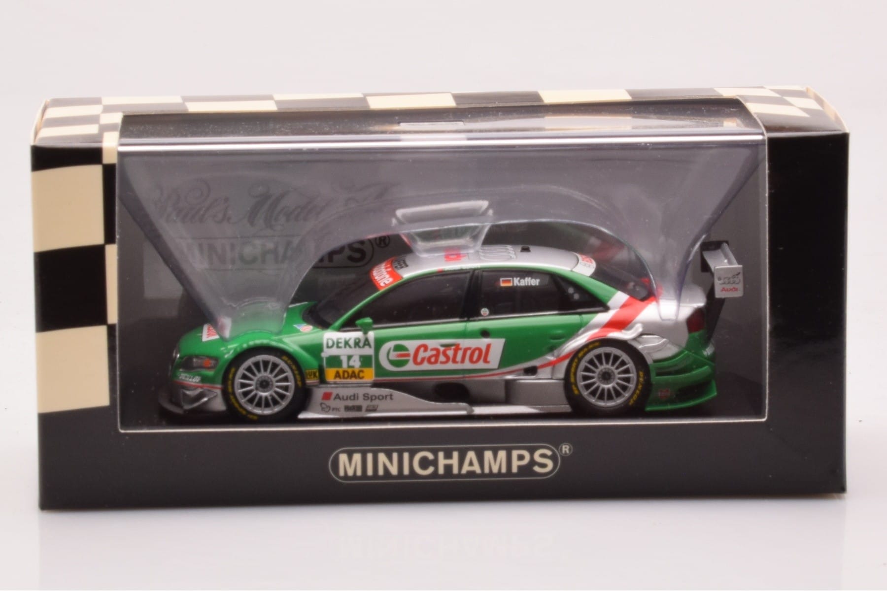 Audi A4 B7 DTM Team Phoenix #14 F. Kaffer DTM 2006 Minichamps 1:43 400061514 Μέταλλο - εικόνα 4 από 4
