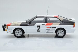 Audi Quattro Audi Sport #1 H. Mikkola / A. Hertz Winners International Swedish Rally 1981 Minichamps 1:18 155811102 Μέταλλο - εικόνα 3 από 6
