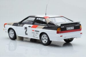 Audi Quattro Audi Sport #1 H. Mikkola / A. Hertz Winners International Swedish Rally 1981 Minichamps 1:18 155811102 Μέταλλο - εικόνα 5 από 6