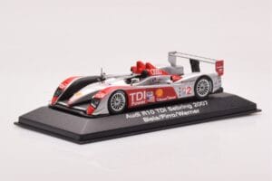 Audi R10 TDI LMP1 #2 F. Biela / E. Pirro / M. Werner 12 Hours of Sebring 2007 Minichamps 1:43 5020700233 Μέταλλο - εικόνα 2 από 4