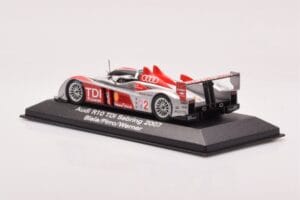 Audi R10 TDI LMP1 #2 F. Biela / E. Pirro / M. Werner 12 Hours of Sebring 2007 Minichamps 1:43 5020700233 Μέταλλο - εικόνα 3 από 4