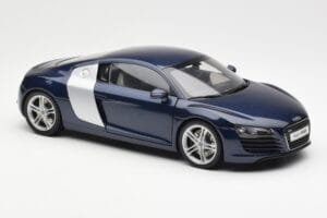 Audi R8 4.2 FSI V8 Μπλε Kyosho 1:18 09213BL Μέταλλο - εικόνα 6 από 8