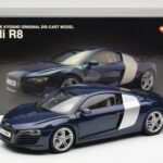 Audi R8 4.2 FSI V8 Μπλε Kyosho 1:18 09213BL - image 8 of 8