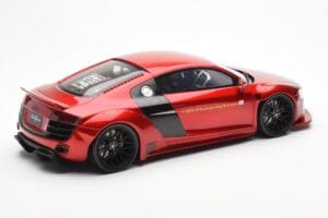 Audi R8 4S Liberty Walk Candy Κόκκινο GT Spirit 1:18 GT892 Ρητίνη - εικόνα 2 από 6