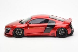 Audi R8 4S Liberty Walk Candy Κόκκινο GT Spirit 1:18 GT892 Ρητίνη - εικόνα 3 από 6