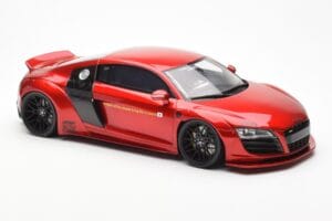 Audi R8 4S Liberty Walk Candy Κόκκινο GT Spirit 1:18 GT892 Ρητίνη - εικόνα 4 από 6