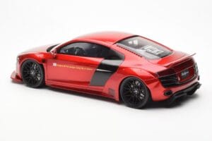 Audi R8 4S Liberty Walk Candy Κόκκινο GT Spirit 1:18 GT892 Ρητίνη - εικόνα 5 από 6