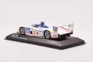 Audi R8 #2 E. Pirro / F. Biela / A. McNish 12 Hours of Sebring 2nd Place 2005 Minichamps 1:43 400051302 Μέταλλο - εικόνα 3 από 4