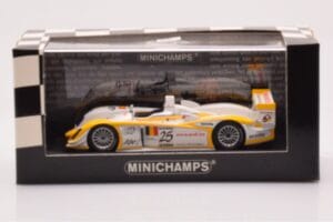 Audi R8 #25 S. Ara / T. Kristensen Winners 1000km Spa 2003 Minichamps 1:43 400031325 Μέταλλο - εικόνα 4 από 4