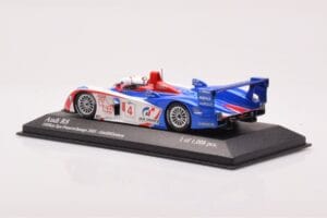 Audi R8 #4 M. Ortelli / J-M. Gounon 1000km Spa 2005 Minichamps 1:43 400051304 Μέταλλο - εικόνα 3 από 4