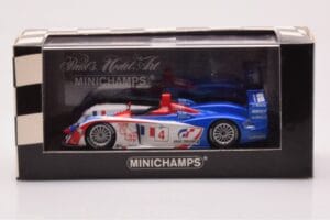 Audi R8 #4 M. Ortelli / J-M. Gounon 1000km Spa 2005 Minichamps 1:43 400051304 Μέταλλο - εικόνα 4 από 4