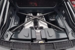 Audi R8 Performance Μαύρο Kengfai 1:18 VAKF-0353 Μέταλλο - εικόνα 9 από 10