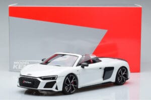 Audi R8 Spyder Performance Λευκό Kengfai 1:18 VAKF-0351 Μέταλλο - εικόνα 11 από 11
