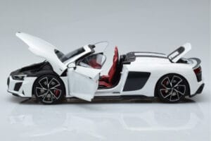 Audi R8 Spyder Performance Λευκό Kengfai 1:18 VAKF-0351 Μέταλλο - εικόνα 5 από 11