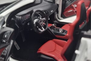 Audi R8 Spyder Performance Λευκό Kengfai 1:18 VAKF-0351 Μέταλλο - εικόνα 9 από 11
